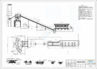 Civil Construction HZS120 Stationary Concrete Plant