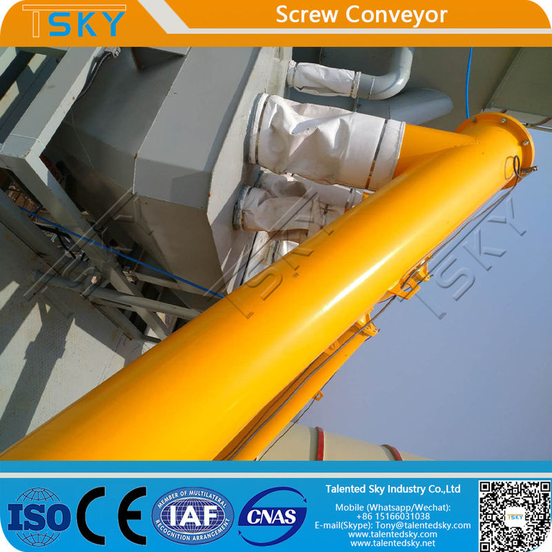 Cement Fly Ash Mineral Powder FDA Screw Conveyor Machine