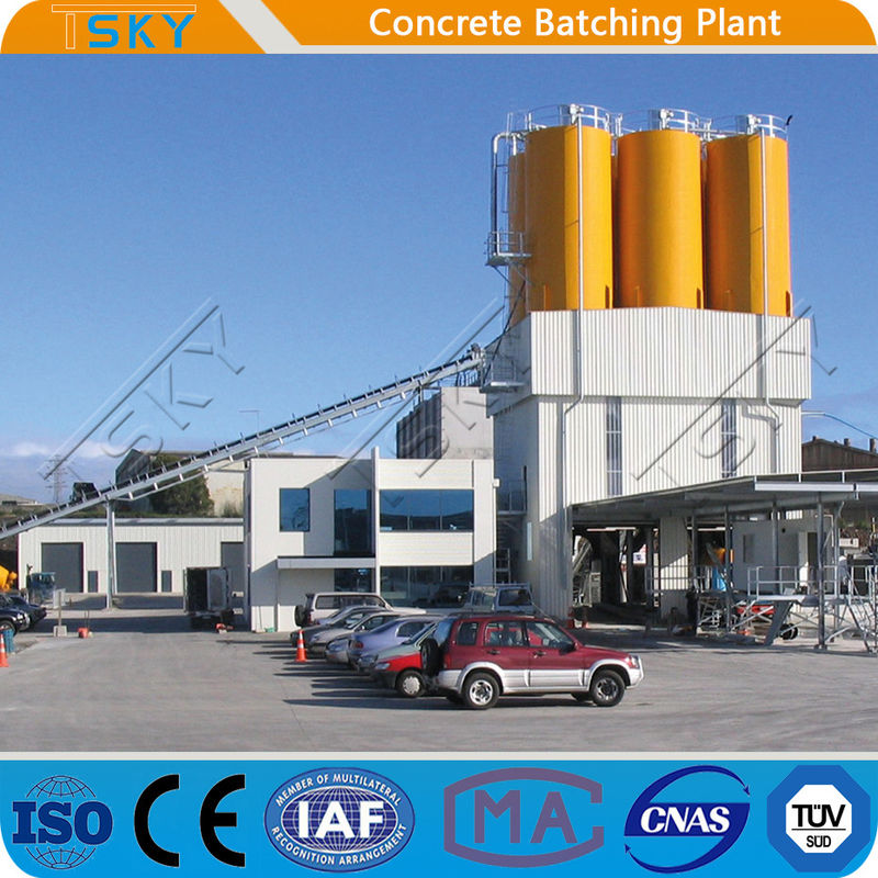 Civil Construction HZS120 Stationary Concrete Plant