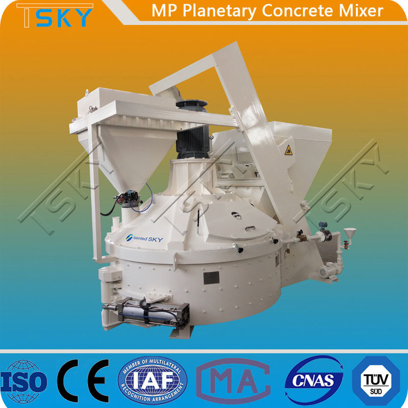 Low Noise MP375/250 11KW Planetary Concrete Mixer