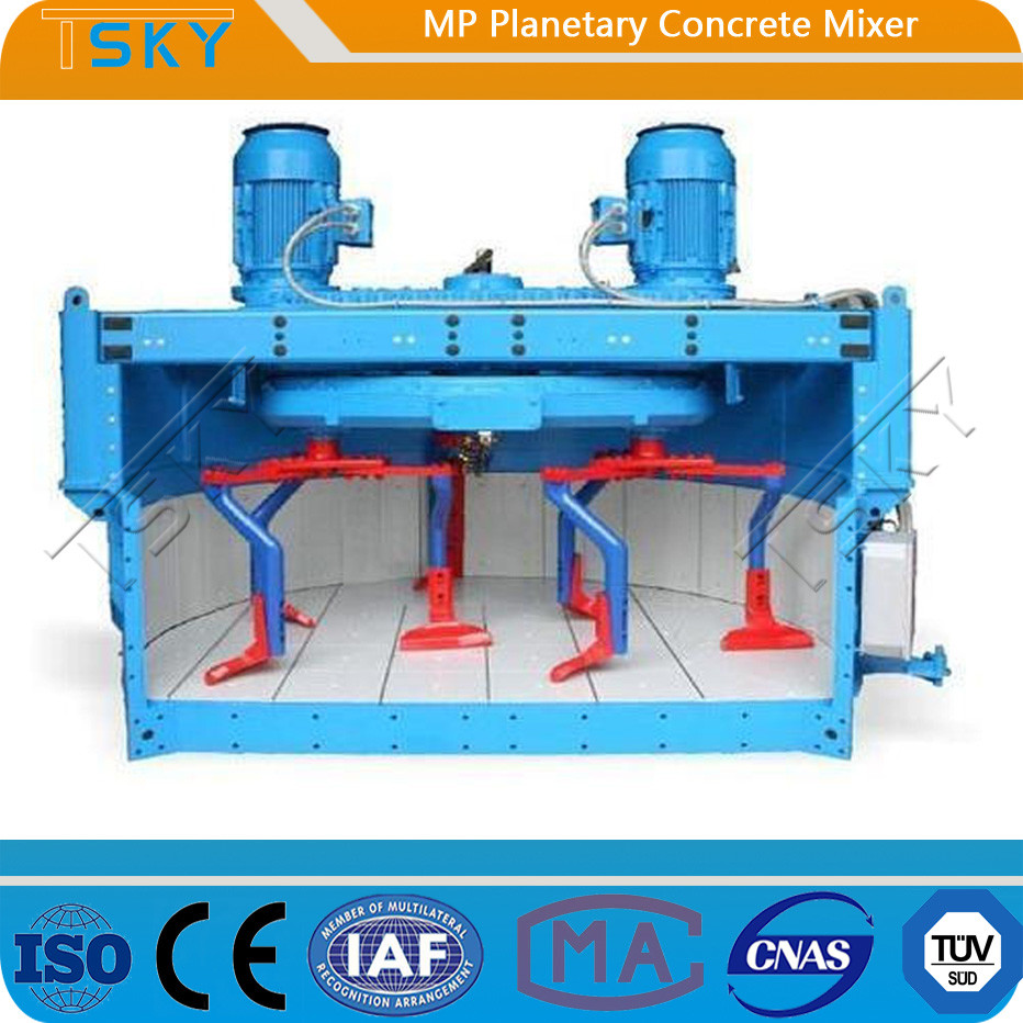 Compact MP750/500 18.5KW Industrial Concrete Mixer