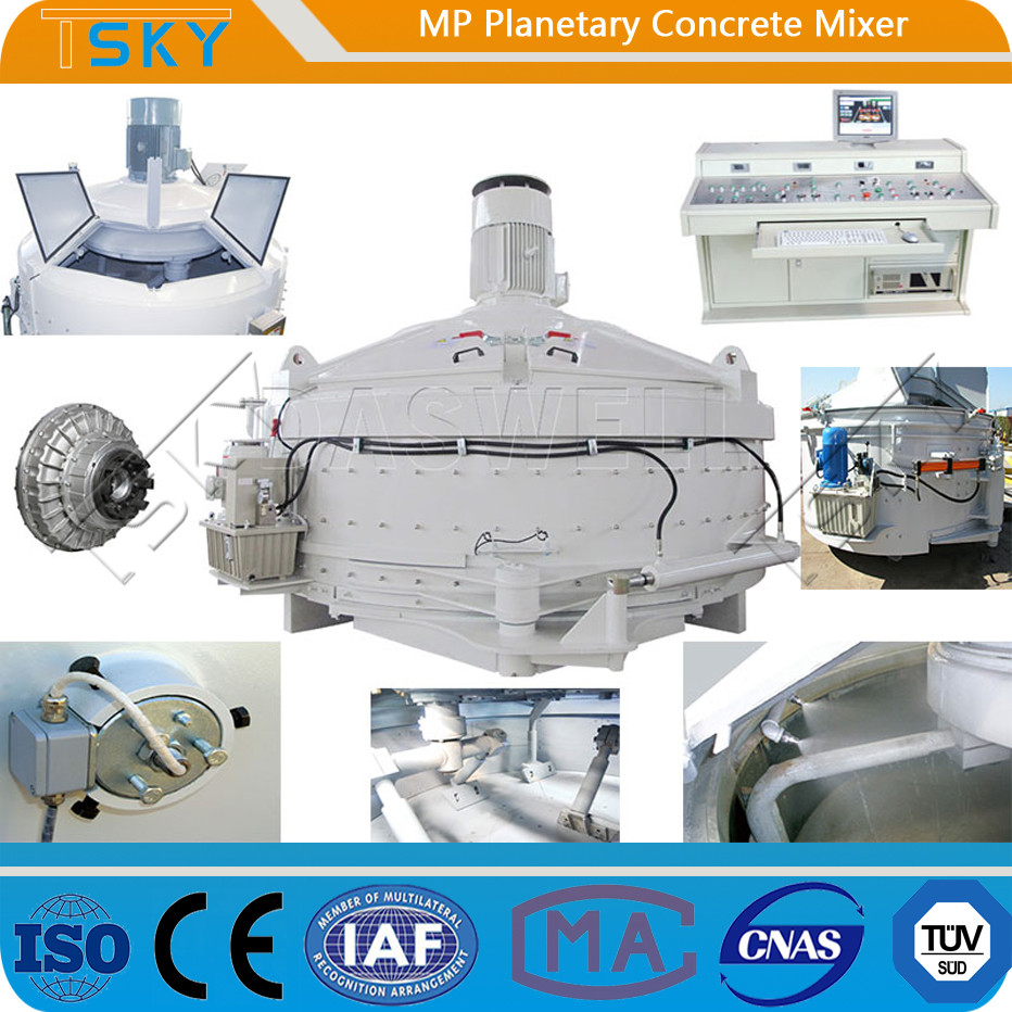 Planetary MP2250/1500 Construction Concrete Mixer